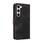 For Samsung Galaxy S23 5G Embossed Rhombus Starry Leather Phone Case(Black) - 3