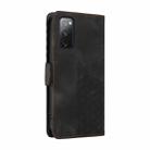 For Samsung Galaxy S20 FE Embossed Rhombus Starry Leather Phone Case(Black) - 3