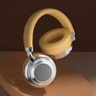 CR-9 Metal Retro Head-mounted Wireless Bluetooth Earphone(Silver Brown) - 3