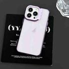 For iPhone 13 Colorful Wavy Circle PC Hybrid TPU Phone Case(Purple) - 2