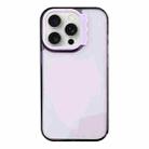 For iPhone 13 Pro Colorful Wavy Circle PC Hybrid TPU Phone Case(Purple) - 1