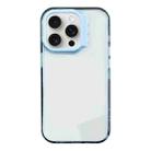 For iPhone 13 Pro Colorful Wavy Circle PC Hybrid TPU Phone Case(Blue) - 1