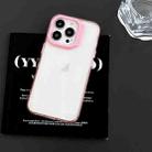 For iPhone 13 Pro Max Colorful Wavy Circle PC Hybrid TPU Phone Case(Pink) - 2