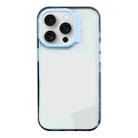 For iPhone 13 Pro Max Colorful Wavy Circle PC Hybrid TPU Phone Case(Blue) - 1