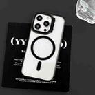 For iPhone 13 MagSafe Colorful Wavy Circle PC Hybrid TPU Phone Case(Black) - 2
