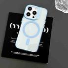 For iPhone 13 MagSafe Colorful Wavy Circle PC Hybrid TPU Phone Case(Blue) - 2