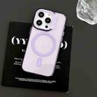 For iPhone 13 Pro MagSafe Colorful Wavy Circle PC Hybrid TPU Phone Case(Purple) - 2