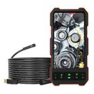 T21 4.5 inch IPS Color Screen 7.9mm Dual Camera Split Hard Cable Industrial Endoscope, Length:2m(Black Red) - 1