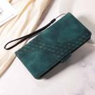 For Samsung Galaxy A14 4G / 5G Embossed Rhombus Starry Leather Phone Case(Green) - 2