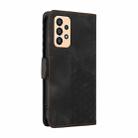 For Samsung Galaxy A53 5G Embossed Rhombus Starry Leather Phone Case(Black) - 3