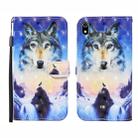 For Xiaomi Redmi 7A 3D Painted Pattern Horizontal Flip Leather Case with Holder & Wallet & Card slot & Lanyard(Sunrise Wolf) - 1