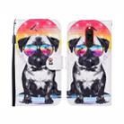 For Xiaomi Redmi 8 / 8A 3D Painted Pattern Horizontal Flip Leather Case with Holder & Wallet & Card slot & Lanyard(Glasses Dog) - 1