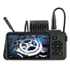 T22 4.5 inch IPS Color Screen 7.9mm Triple Camera Hard Cable Industrial Endoscope, Length:1m(Black) - 1