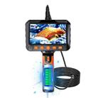 T27 5 inch IPS Color Screen 8mm Single Camera Handheld Hard Cable HD Industrial Endoscope, Length:1m(Orange Black) - 1