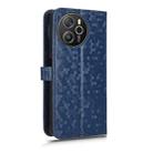 For Blackview Shark 8 Honeycomb Dot Texture Leather Phone Case(Blue) - 3