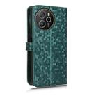 For Blackview Shark 8 Honeycomb Dot Texture Leather Phone Case(Green) - 3