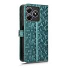 For Blackview Wave 8 / 8C / Oscal Flat 2 Honeycomb Dot Texture Leather Phone Case(Green) - 3