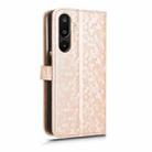 For Samsung Galaxy F16 / M16 Honeycomb Dot Texture Leather Phone Case(Gold) - 3