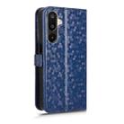 For Samsung Galaxy F16 / M16 Honeycomb Dot Texture Leather Phone Case(Blue) - 3