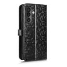 For Samsung Galaxy M56 5G Honeycomb Dot Texture Leather Phone Case(Black) - 3