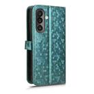 For Samsung Galaxy M56 5G Honeycomb Dot Texture Leather Phone Case(Green) - 3