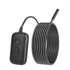 Y15 8mm Single Camera WiFi Connected Hard Cable HD Industrial Endoscope, Length:2m(Black) - 1