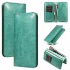 PU Flip Double Phone Card Slot Case, Size:17 x 9.5cm(Green) - 1