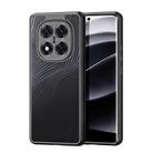 For Redmi Note 14 Pro+ 5G DUX DUCIS Aimo Series TPU + PC Frosted Feel Phone Case(Black) - 1
