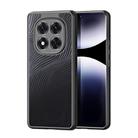 For Redmi Note 14 Pro 4G DUX DUCIS Aimo Series TPU + PC Frosted Feel Phone Case(Black) - 1