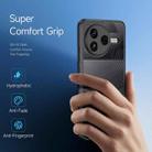 For Redmi K80 / Xiaomi Poco F7 Pro DUX DUCIS Aimo Series TPU + PC Frosted Feel Phone Case(Black) - 3