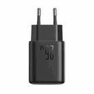 JOYROOM JR-TCF13 25W Dual Ports USB + Type-C Charger, Plug:EU Plug(Black) - 2