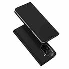 For Redmi A5 4G 171.7mm / Poco C71 DUX DUCIS Skin Pro Series Flip Leather Phone Case(Black) - 1