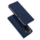 For Redmi A5 4G 171.7mm / Poco C71 DUX DUCIS Skin Pro Series Flip Leather Phone Case(Blue) - 1