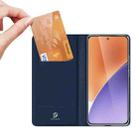 For Xiaomi 15 DUX DUCIS Skin Pro Series Flip Leather Phone Case(Blue) - 3