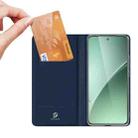 For Xiaomi 15 Pro DUX DUCIS Skin Pro Series Flip Leather Phone Case(Blue) - 3