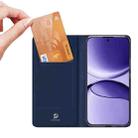 For Xiaomi Poco F7 / Redmi Turbo 4 Pro DUX DUCIS Skin Pro Series Flip Leather Phone Case(Blue) - 3
