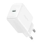 JOYROOM JR-TCF20 PD20W USB-C / Type-C Port Charger, Plug:EU Plug(White) - 1