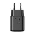JOYROOM JR-TCF20 PD20W USB-C / Type-C Port Charger, Plug:EU Plug(Black) - 2