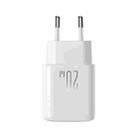 JOYROOM JR-TCF21 20W Dual Ports USB + Type-C Charger, Plug:EU Plug(White) - 2