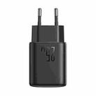 JOYROOM JR-TCF23 25W USB-C / Type-C Port Fast Charger, Plug:EU Plug(Black) - 2