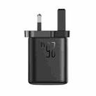JOYROOM JR-TCF23 25W USB-C / Type-C Port Fast Charger, Plug:UK Plug(Black) - 2