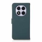 For Redmi Note 14 Pro 5G KHAZNEH Custer Texture RFID Genuine Leather Phone Case(Green) - 3