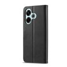 For Redmi 13 4G LC.IMEEKE Calf Texture Leather Phone Case(Black) - 3