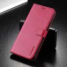 For Redmi 13 4G LC.IMEEKE Calf Texture Leather Phone Case(Red) - 2