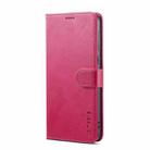 For Redmi A4 5G LC.IMEEKE Calf Texture Leather Phone Case(Red) - 2