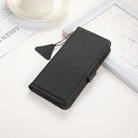 For Redmi Note 14 Pro 5G Side-Magnetic TJ Genuine Leather RFID Phone Case(Black) - 2