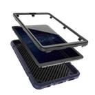 For Samsung Galaxy Tab A7 Lite Armor Holder Silicone Hybrid PC Tablet Case(Navy Blue Black) - 3