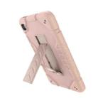 For Samsung Galaxy Tab A7 Lite Armor Holder Silicone Hybrid PC Tablet Case(Rose Gold) - 2