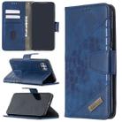 For Huawei P40 Lite Matching Color Crocodile Texture Horizontal Flip PU Leather Case with Wallet & Holder & Card Slots(Blue) - 1