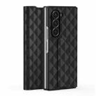 For Samsung Galaxy Z Fold6 5G DUX DUCIS Fitt Series TPU + PU Texture Full Cover Phone Case(Black) - 1